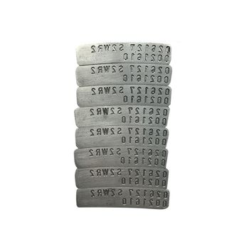 Placas de identificación de moldes de neumático